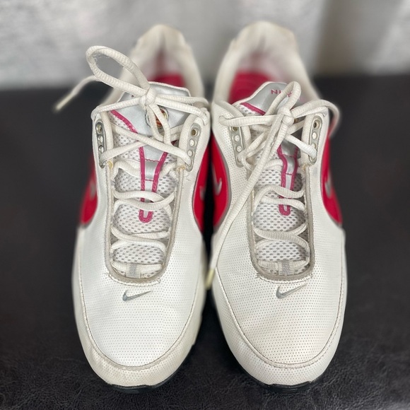 Nike Shox Shoes - Nike Shox R4 Women’s Training Shoes – White/Red/Silver size 9.5